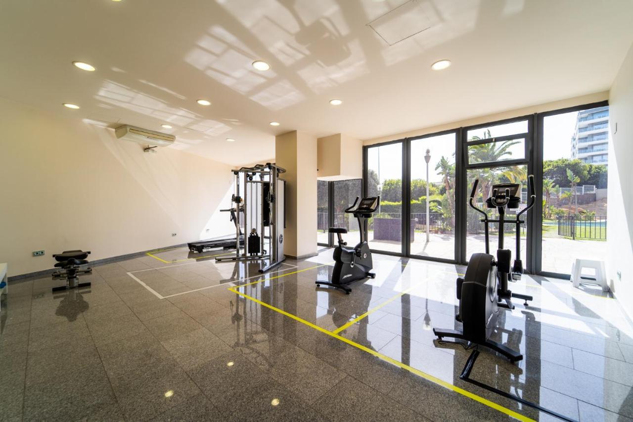 Primera Linea De Mar Con Piscina, Gimnasio Y Parking 2 Hab Y 2 Banos Villajoyosa Bagian luar foto