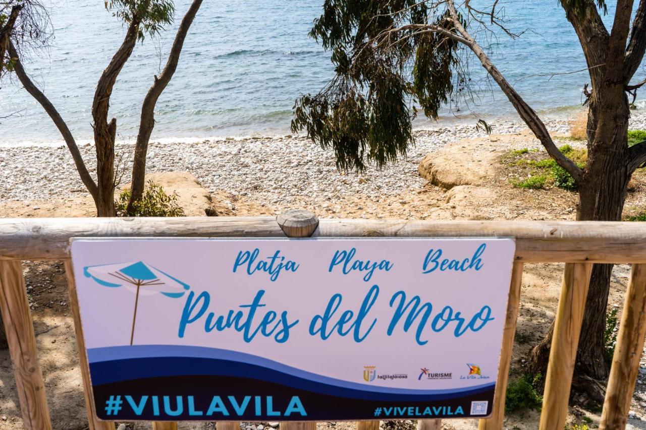 Primera Linea De Mar Con Piscina, Gimnasio Y Parking 2 Hab Y 2 Banos Villajoyosa Bagian luar foto