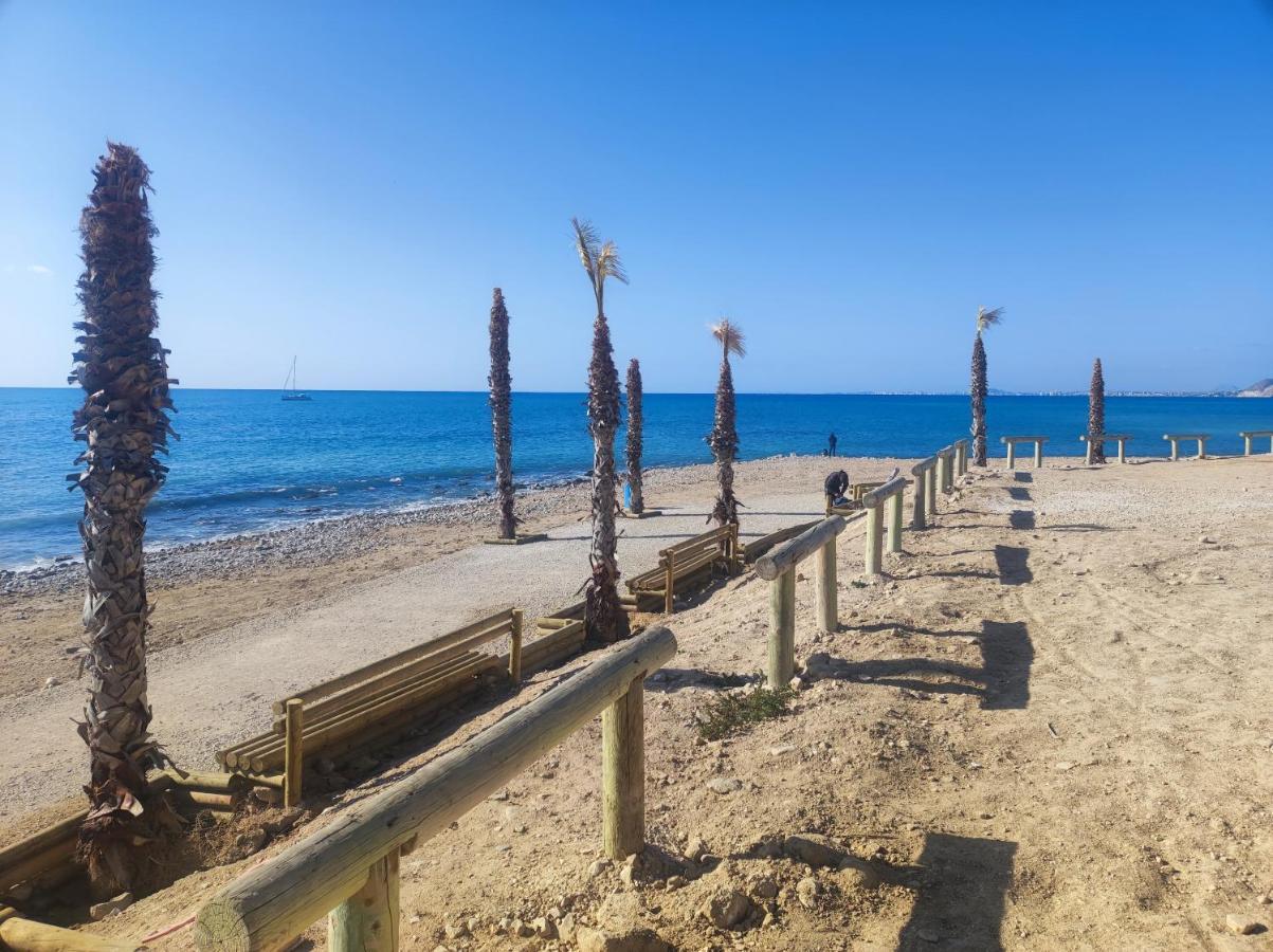 Primera Linea De Mar Con Piscina, Gimnasio Y Parking 2 Hab Y 2 Banos Villajoyosa Bagian luar foto